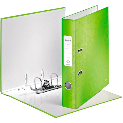 Artikelbild 2 für LEITZ Ordner grün Karton 5,0 cm DIN A4, 1 St., Artikelnummer 910986