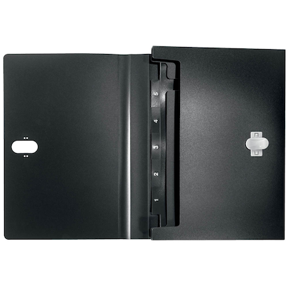 Artikelbild 4 für LEITZ Fächermappe recycle 4624 6 Fächer schwarz, 1 St., Artikelnummer 304392