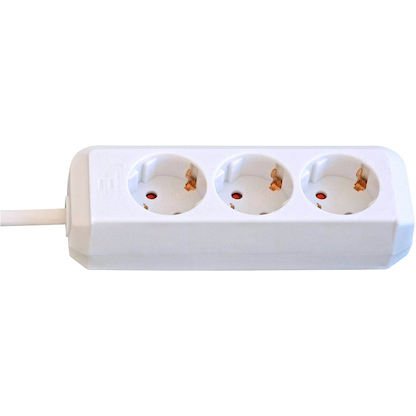 Artikelbild für brennenstuhl Eco-Line 3-fach Steckdosenleiste 1,5 m weiß, Artikelnummer 554632