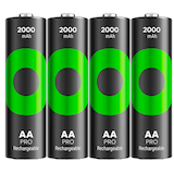 Artikelbild 1 für GP Akkus ReCyko+ PRO Ni-MH Mignon AA 2.000 mAh, 4 St., Artikelnummer 255319