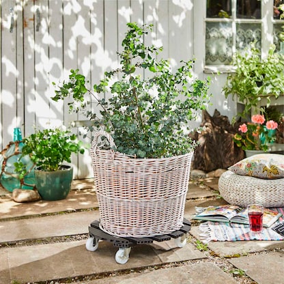 Artikelbild 3 für WAGNER® design yourself Pflanzenroller WPC GH 0565 Kunststoff, Ø 50,0 cm anthrazit rund, 1 St., Artikelnummer 418687