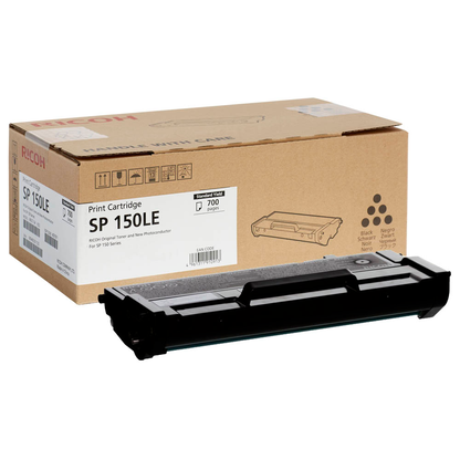 Artikelbild für RICOH SP 150LE, 407971 schwarz Toner, Artikelnummer 310610