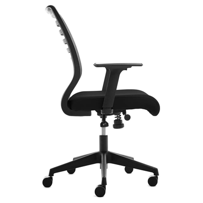 Artikelbild 2 für rocada Bürostuhl, RD-907/4 Stoff schwarz, Gestell schwarz, Artikelnummer 686129