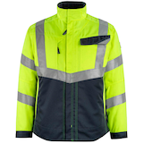 Artikelbild 1 für MASCOT® unisex Warnjacke Oxford gelb, schwarzblau Größe 4XL, Artikelnummer 755367