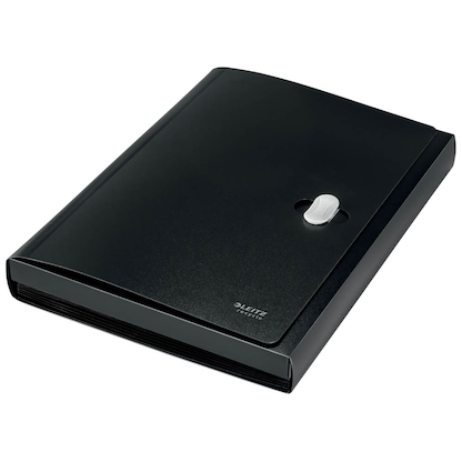 Artikelbild 5 für LEITZ Fächermappe recycle 4624 6 Fächer schwarz, 1 St., Artikelnummer 304392