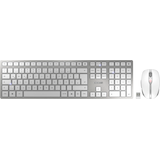 Artikelbild 1 für CHERRY DW 9100 SLIM Tastatur-Maus-Set kabellos silber, weiß, Artikelnummer 582831
