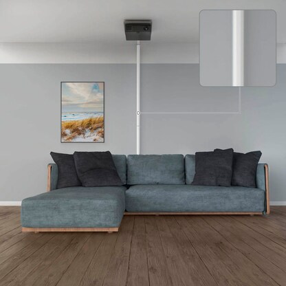 Artikelbild 4 für hama eckig Alu Kabelkanal 110,0 cm weiß, Artikelnummer 281996