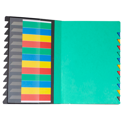 Artikelbild 2 für PAGNA Ordnungsmappe 12 Fächer schwarz, 1 St., Artikelnummer 436360