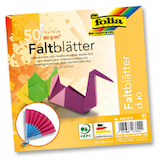 Artikelbild 1 für folia Faltblätter duo mehrfarbig 50 Blatt, Artikelnummer 557114