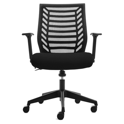 Artikelbild 3 für rocada Bürostuhl, RD-907/4 Stoff schwarz, Gestell schwarz, Artikelnummer 686129