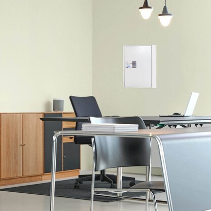 Artikelbild 6 für ROTTNER S150 EL Schlüsselkasten lichtgrau mit 150 Haken, Elektronikschloss, 38,0 x 14,0 x 55,0 cm, 1 St., Artikelnummer 830428