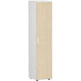 Artikelbild 1 für geramöbel Aktenschrank Flex, S-345100-AW weiß, ahorn 4 Fachböden 40,0 x 42,0 x 180,8 cm, Artikelnummer 876577