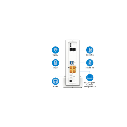 Artikelbild 4 für FRITZ! FRITZ!Box 6690 Cable WLAN-Router, 1 St., Artikelnummer 675011