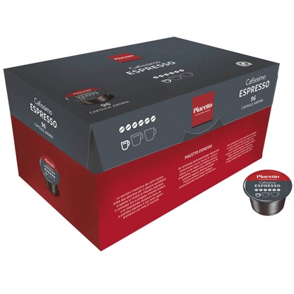 Artikelbild für Piacetto supremo per Cafissimo Espresso Kaffeekapseln, Arabicabohnen kräftig, 96 Stück, Artikelnummer 242697