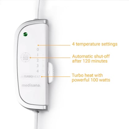 Artikelbild 5 für medisana HU 672 Wärmeunterbett weiß 100 W, Artikelnummer 858107