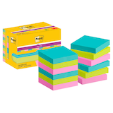Artikelbild 1 für Post-it® Super Sticky Cosmic Haftnotizen extrastark farbsortiert, 12 Blöcke, Artikelnummer 306276