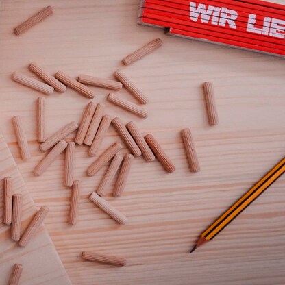 Artikelbild 6 für TOX BOLTFIX wood 015600141 Holzdübel Ø 8 mm x 40 mm, 500 St., Artikelnummer 560879