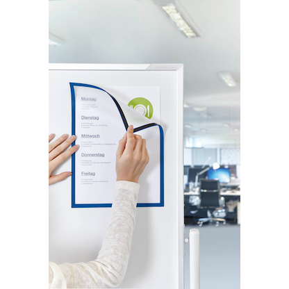 Artikelbild 2 für magnetoplan Magnetrahmen blau A4, 5 St., Artikelnummer 606519