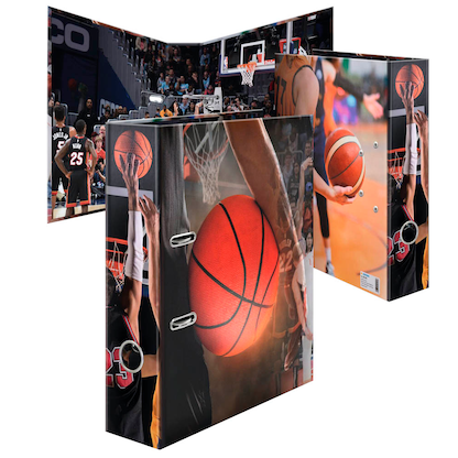 Artikelbild für HERMA Motivordner Basketball 7,0 cm DIN A4, 1 St., Artikelnummer 689533