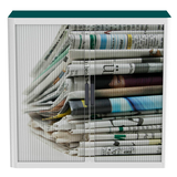 Artikelbild 1 für PAPERFLOW easyOffice Rollladenschrank Zeitung ohne Fachböden 110,0 x 41,5 x 104,0 cm, Artikelnummer 136844