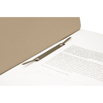 Artikelbild 4 für FALKEN Ösenhefter Karton grau DIN A4, halber Deckel, 50 St., Artikelnummer 950006