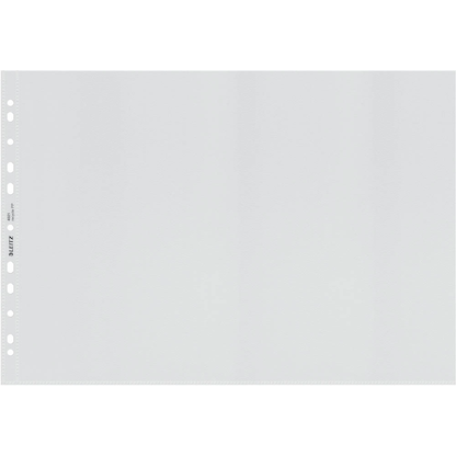Artikelbild 5 für LEITZ Prospekthüllen recycle 4019 DIN A3 quer transparent genarbt 0,10 mm, 25 St., Artikelnummer 304442