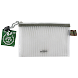 Artikelbild 1 für FolderSys Reißverschlussbeutel DIN A6 transparent/taupe 0,15 mm, 1 St., Artikelnummer 101883