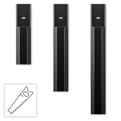 Artikelbild 3 für hama eckig Alu Kabelkanal 110,0 cm schwarz, Artikelnummer 282016