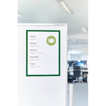 Artikelbild 4 für magnetoplan Magnetrahmen grün A4, 5 St., Artikelnummer 606446