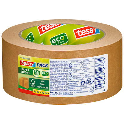 Artikelbild für tesa Packband tesapack® Paper Strong braun 50,0 mm x 50,0 m 1 Rolle, Artikelnummer 305363
