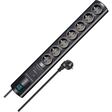 Artikelbild 1 für brennenstuhl Primera-Tec 7-fach Steckdosenleiste mit Überspannungsschutz 2,0 m schwarz, Artikelnummer 734219