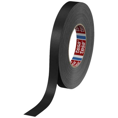 Artikelbild für tesa 4651 Premium Gewebeband schwarz 19,0 mm x 50,0 m 1 Rolle, Artikelnummer 738399