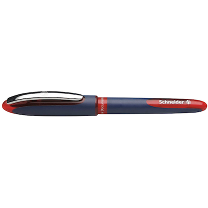Artikelbild für Schneider One Business Tintenroller rot/schwarz 0,6 mm, Schreibfarbe: rot, 1 St., Artikelnummer 152621