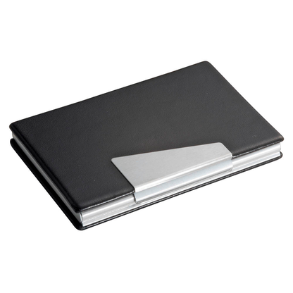 Artikelbild 2 für SIGEL Visitenkartenetui schwarz, für bis zu 20 Visitenkarten, Artikelnummer 812818