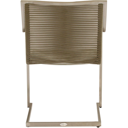 Artikelbild 5 für Garden Pleasure Gartenstühle mit Armlehnen SIENNA taupe, 4 St., Artikelnummer 135182