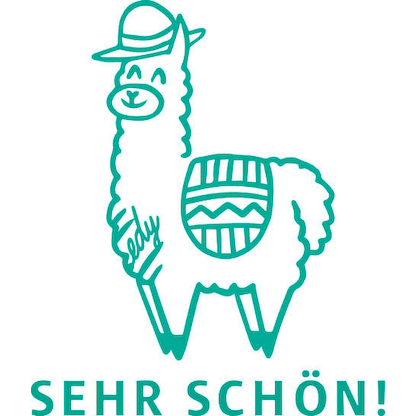 Artikelbild 3 für trodat edy® Motivstempel Lama 2,0 x 2,0 cm, 1 St., Artikelnummer 162261