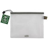 Artikelbild 1 für FolderSys Reißverschlussbeutel DIN B6 transparent/taupe 0,15 mm, 1 St., Artikelnummer 101893