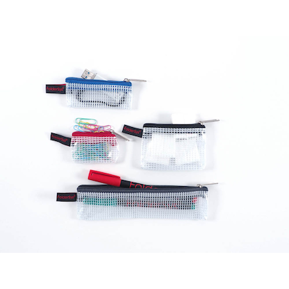 Artikelbild 15 für FolderSys Reißverschlussbeutel je 1 x 170 x 40 mm grau, 80 x 55 mm schwarz, 80 x 30 mm blau, 55 x 35 mm rot transparent/farbsortiert 0,15 mm, 4 St., Artikelnummer 102014