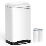 Artikelbild 1 für SONGMICS Mülleimer 30,0 l weiß, 1 St., Artikelnummer 291532
