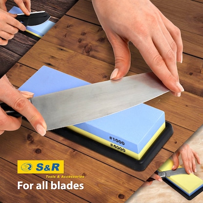 Artikelbild 5 für S&R Schleifstein 1.000, 4.000 Körnung, Artikelnummer 390546