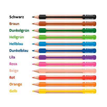 Artikelbild 2 für Pelikan griffix® Buntstifte farbsortiert, 12 St., Artikelnummer 573869