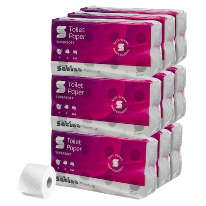 Artikelbild für Satino Toilettenpapier prestige 4-lagig, 72 Rollen, Artikelnummer 933366