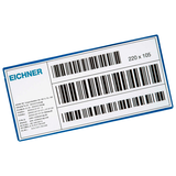 Artikelbild 1 für EICHNER Etikettentaschen blau 22,0 x 10,5 cm, 10 St., Artikelnummer 703909