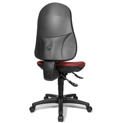 Artikelbild 3 für Topstar Bürostuhl Support SY, 8550 G27 Stoff rot, Gestell schwarz, Artikelnummer 640476