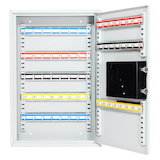 Artikelbild 1 für ROTTNER S64 EL Schlüsselkasten lichtgrau mit 64 Haken, Elektronikschloss, 30,0 x 8,0 x 45,0 cm, 1 St., Artikelnummer 830341