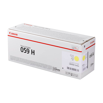 Artikelbild 3 für Canon 059 H gelb Toner, Artikelnummer 996728