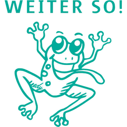 Artikelbild 3 für trodat edy® Motivstempel Frosch 2,0 x 2,0 cm, 1 St., Artikelnummer 162291