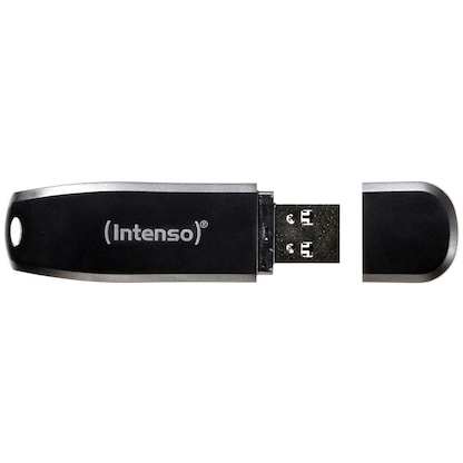 Artikelbild 3 für Intenso USB-Stick Speed Line schwarz, silber 16 GB, 1 St., Artikelnummer 194922