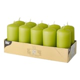 Artikelbild 1 für STARPAK Stumpenkerzen kiwi, 10 St., Artikelnummer 683031