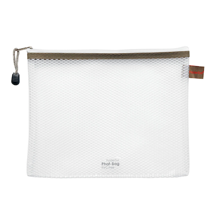 Artikelbild 4 für FolderSys Reißverschlussbeutel DIN A5 transparent/taupe 0,15 mm, 1 St., Artikelnummer 102034